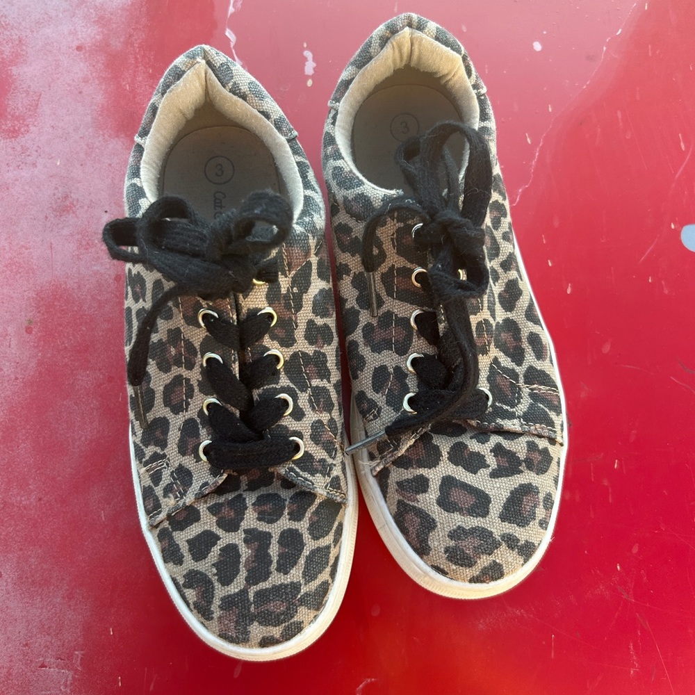Cheetah Print Shoes size 3